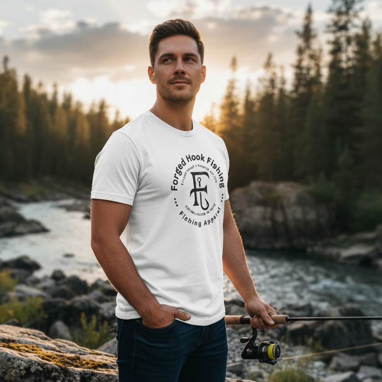 Forged Hook Fishing Classic Logo Tee
