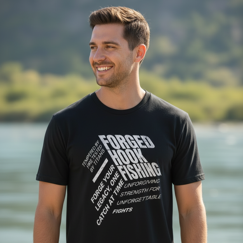 Motivational fishing T-shirt