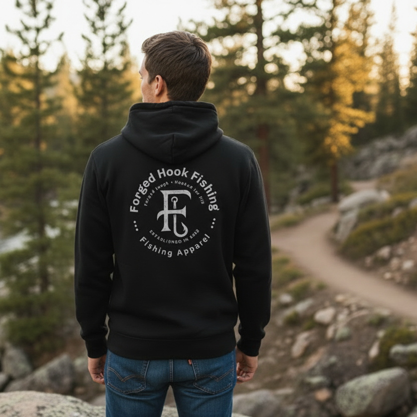 Forged Hook Fishing Classic Logo hoodie